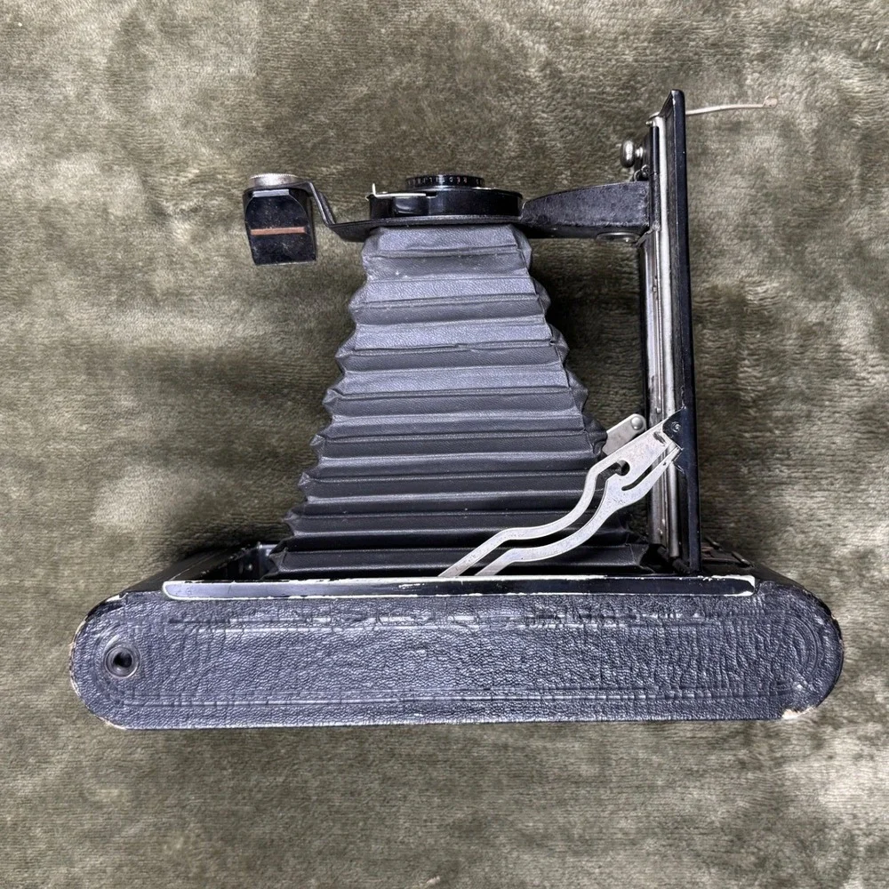 Antique Kodak No. 3A Folding Cartridge Hawk-Eye Model B Camera 122 Film USA